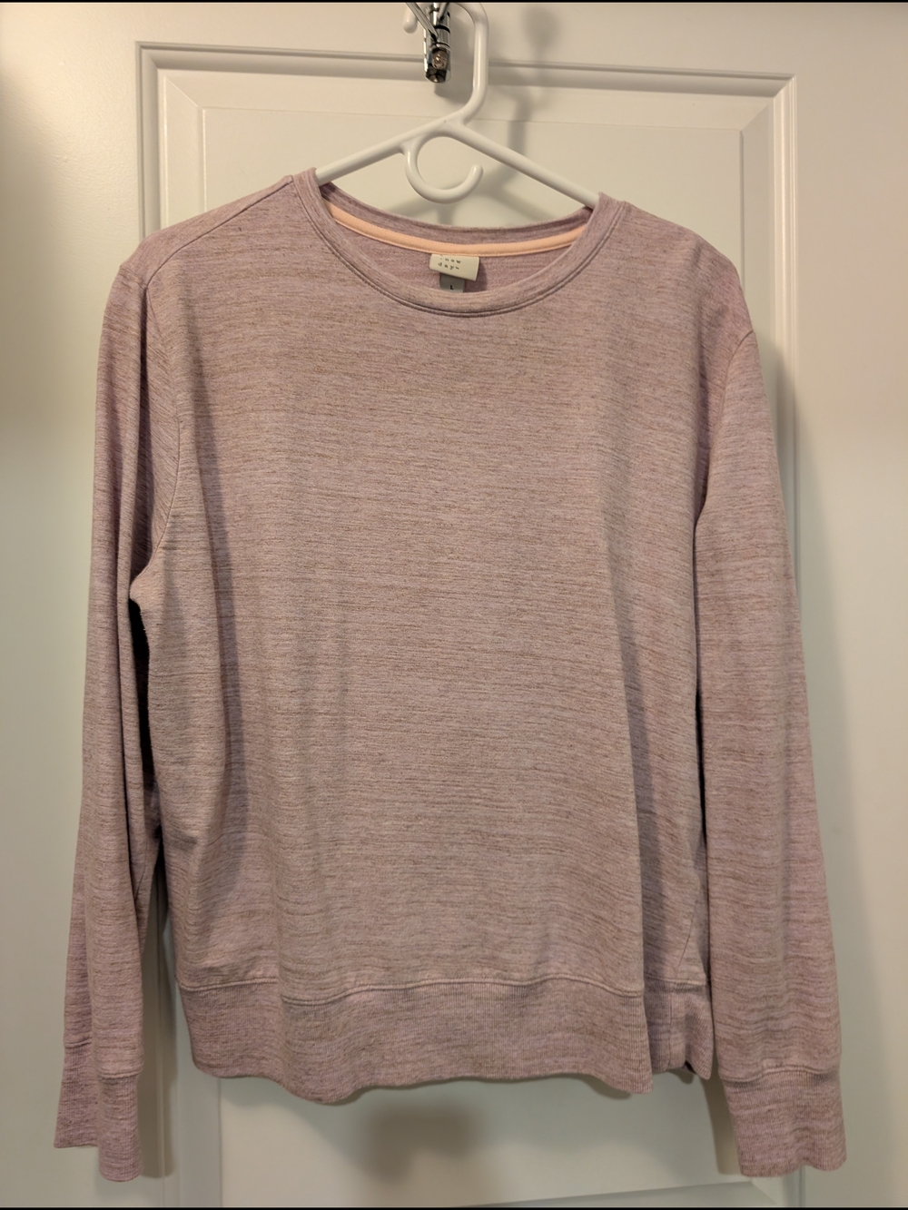 a new day Women's Lavender Crewneck Sweater